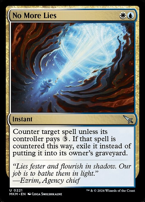 No More Lies [Foil]