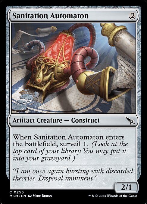 Sanitation Automaton [Foil]