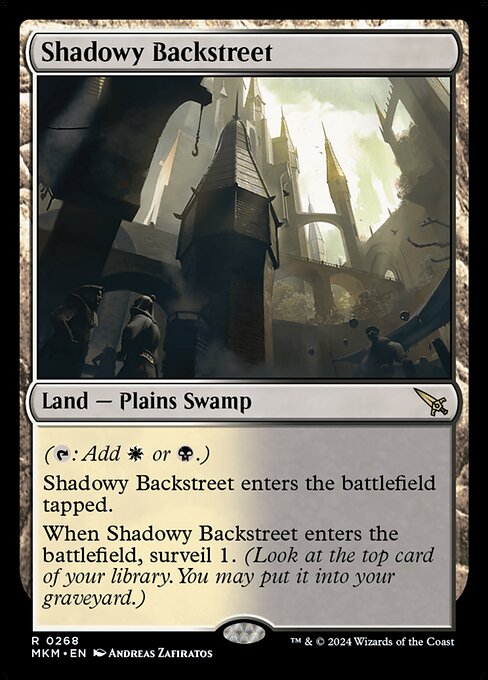 Shadowy Backstreet [Foil]
