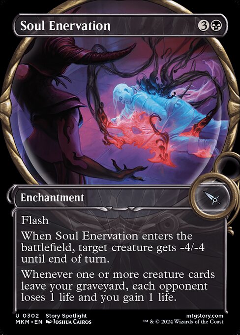 Soul Enervation [Showcase Foil]