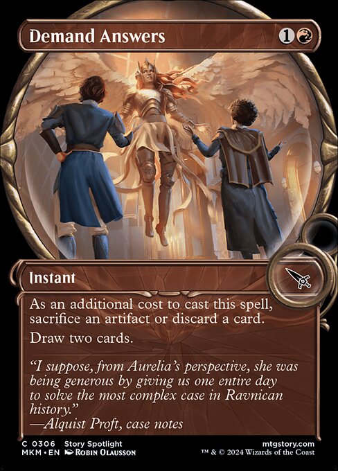 Demand Answers [Showcase Foil]