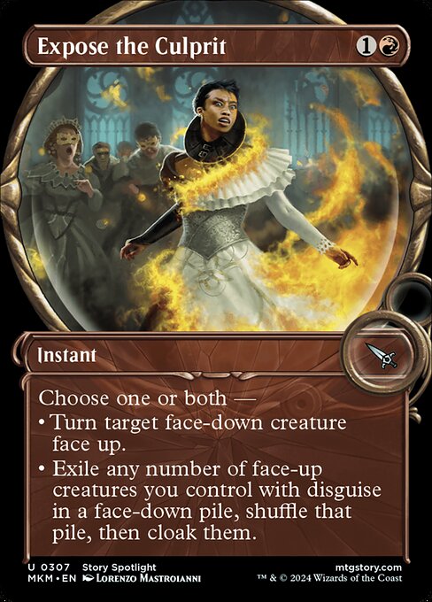 Expose the Culprit [Showcase Foil]