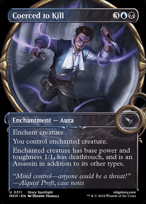 Coerced to Kill [Showcase Foil]