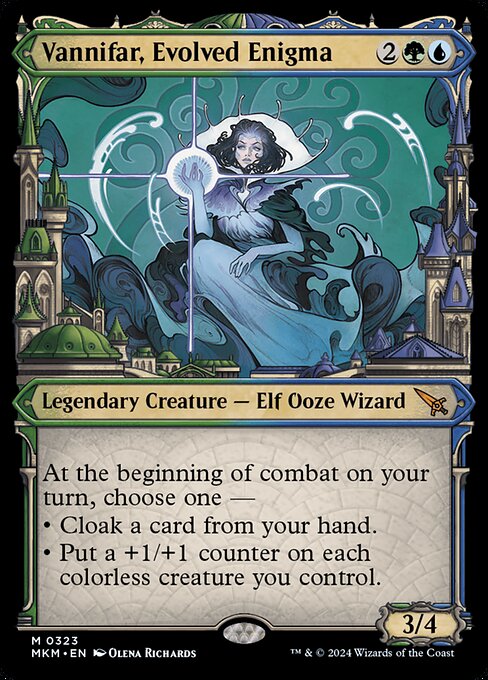 Vannifar, Evolved Enigma [Showcase Foil]