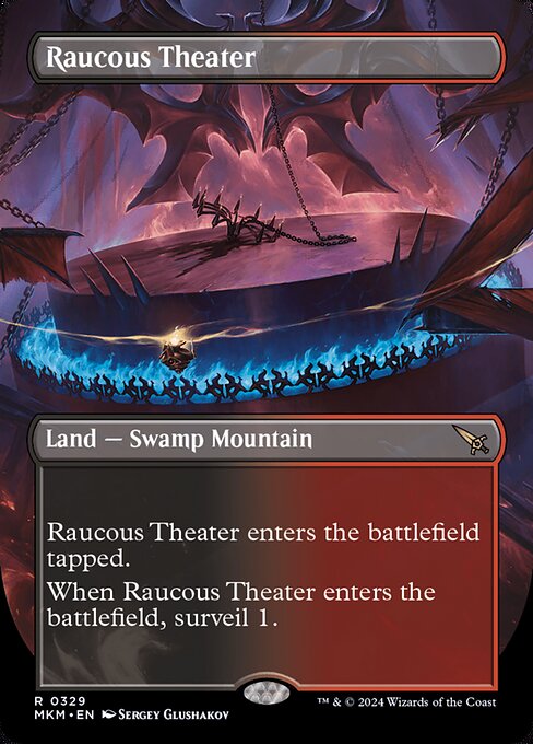 Raucous Theater [Borderless Foil]