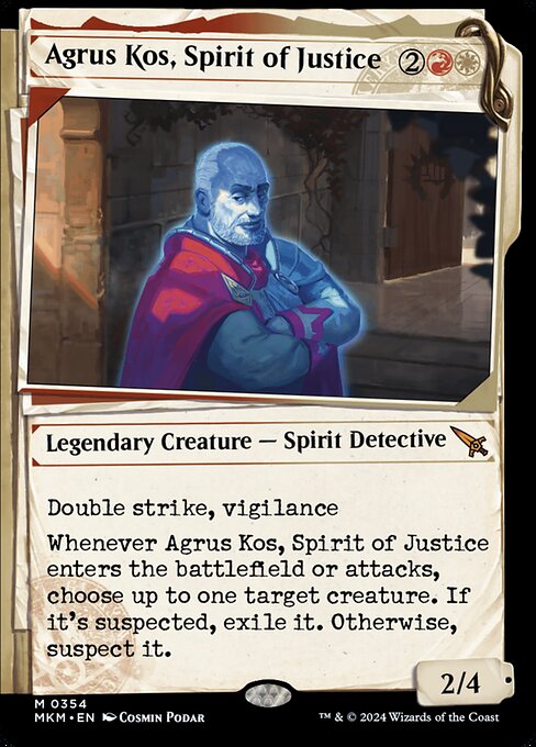 Agrus Kos, Spirit of Justice [Showcase]