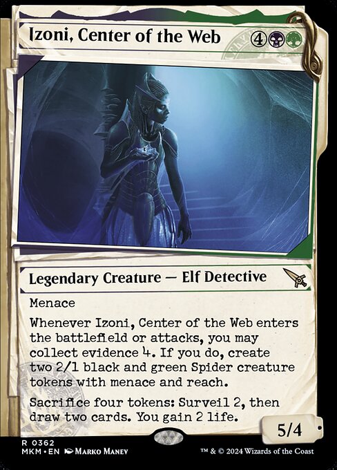 Izoni, Center of the Web [Showcase]