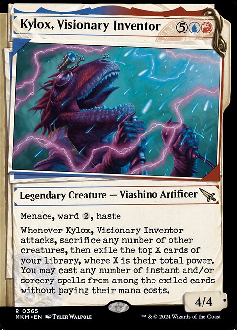 Kylox, Visionary Inventor [Showcase Foil]