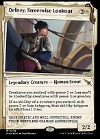 Delney, Streetwise Lookout [Showcase Foil]