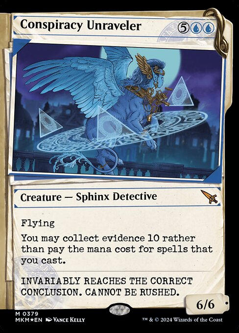 Conspiracy Unraveler [Showcase Foil]