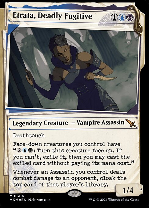 Etrata, Deadly Fugitive [Showcase Foil]