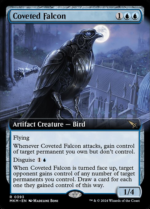 Coveted Falcon [Extended Artwork Foil]