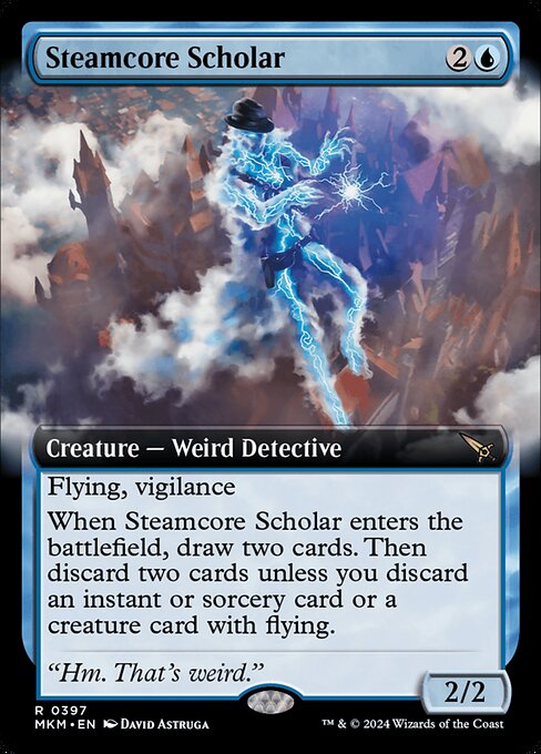 Steamcore Scholar [Extended Artwork Foil]