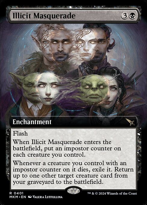 Illicit Masquerade [Extended Artwork]
