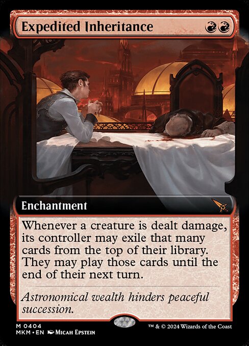 Expedited Inheritance [Extended Artwork Foil]