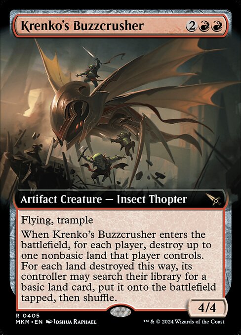Krenko's Buzzcrusher [Extended Artwork]