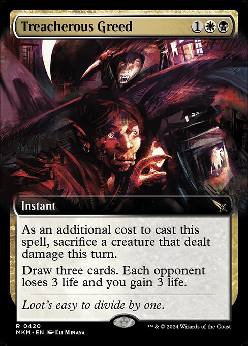 Treacherous Greed [Extended Artwork]