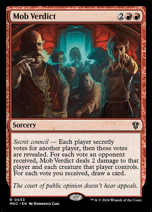 Mob Verdict [Foil]