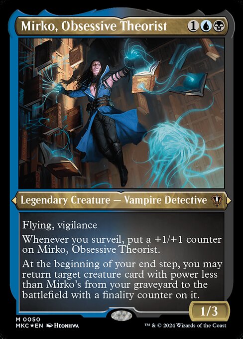 Mirko, Obsessive Theorist [Etched Foil]