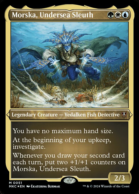 Morska, Undersea Sleuth [Etched Foil]