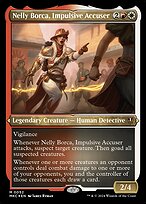 Nelly Borca, Impulsive Accuser [Etched Foil]