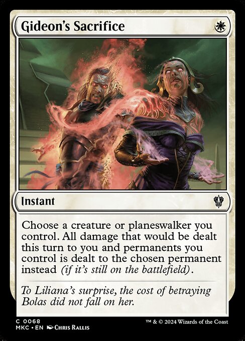 Gideon's Sacrifice [Foil]