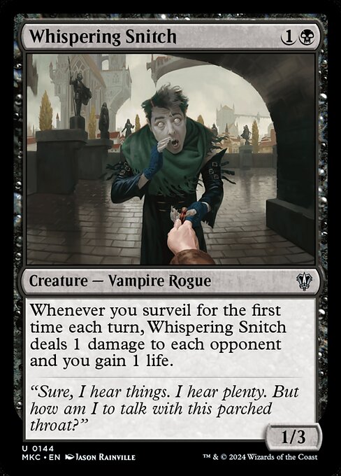 Whispering Snitch [Foil]