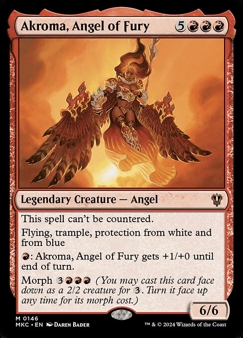 Akroma, Angel of Fury [Foil]