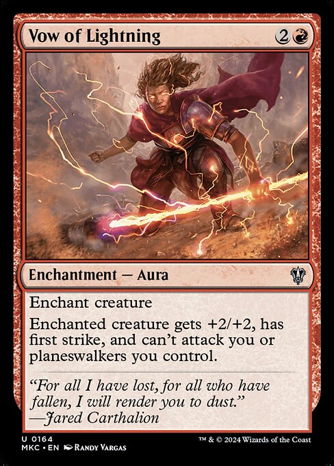 Vow of Lightning [Foil]