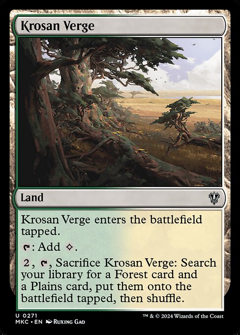 Krosan Verge [Foil]