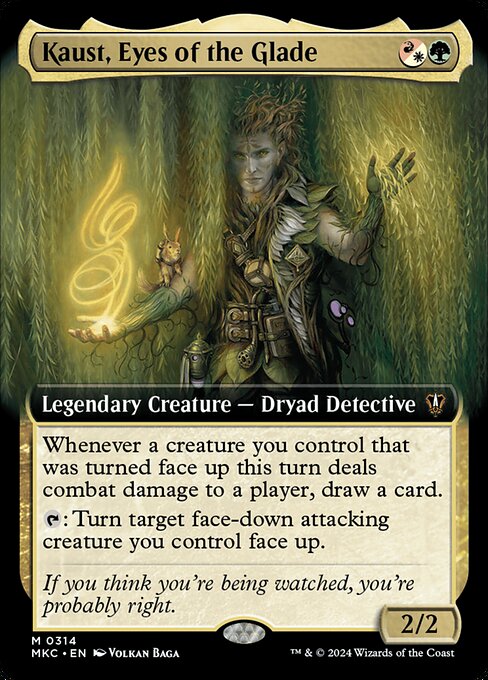 Kaust, Eyes of the Glade [Extended Artwork Foil]