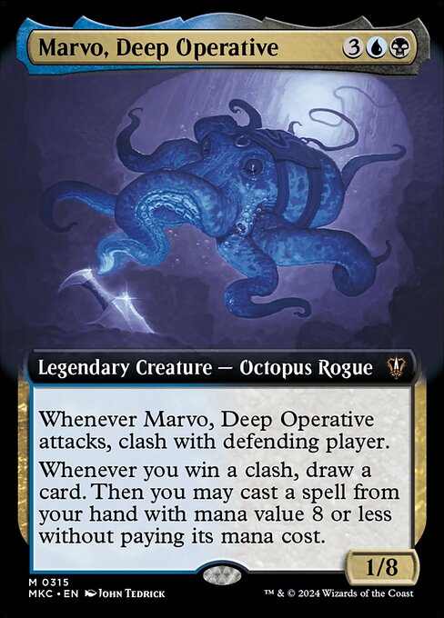 Marvo, Deep Operative [Extended Artwork Foil]