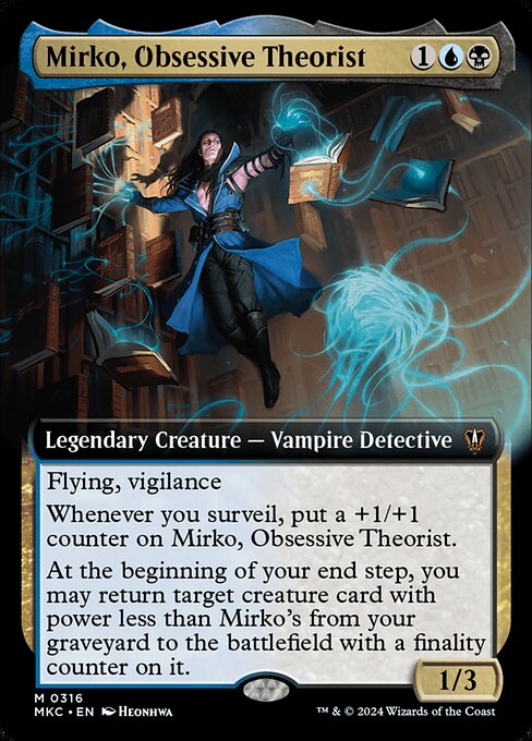 Mirko, Obsessive Theorist [Extended Artwork Foil]
