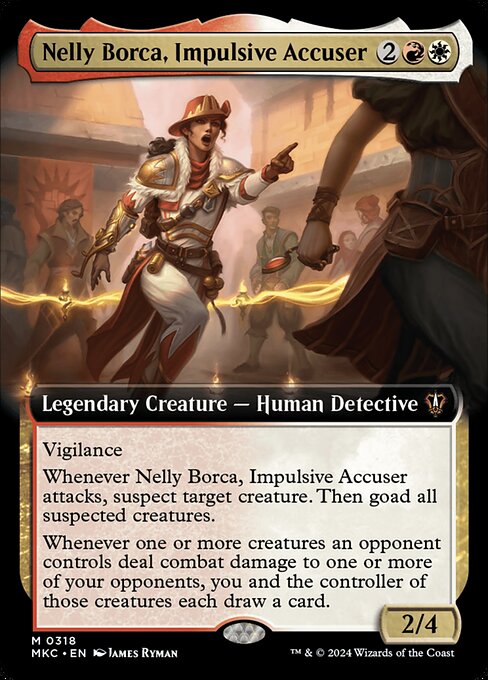 Nelly Borca, Impulsive Accuser [Extended Artwork]