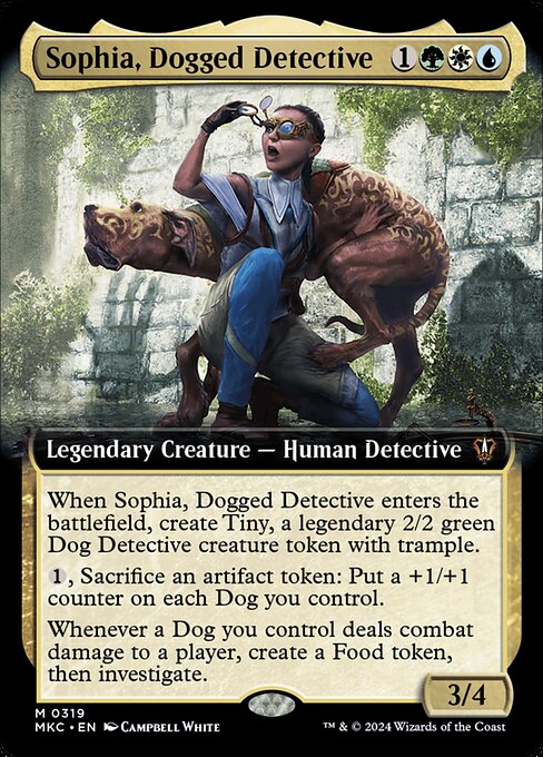 Sophia, Dogged Detective [Extended Artwork]