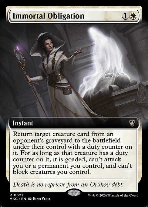 Immortal Obligation [Extended Artwork]