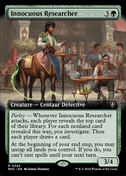 Innocuous Researcher [Extended Artwork Foil]