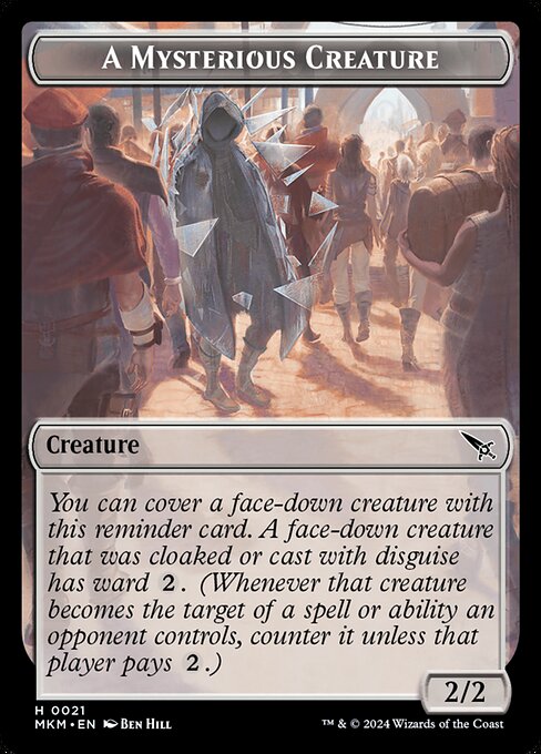A Mysterious Creature Token TMKM