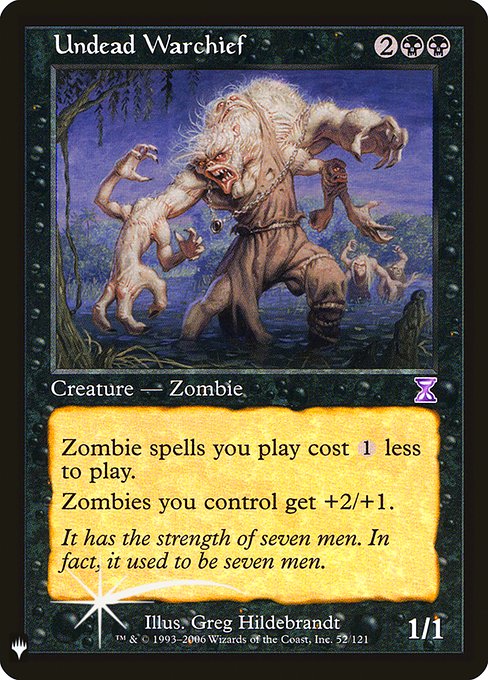 Undead Warchief [Foil]