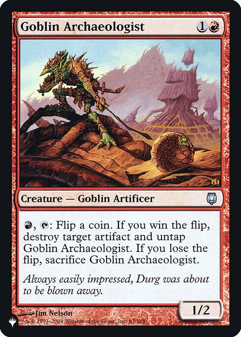 Goblin Archaeologist [Foil]