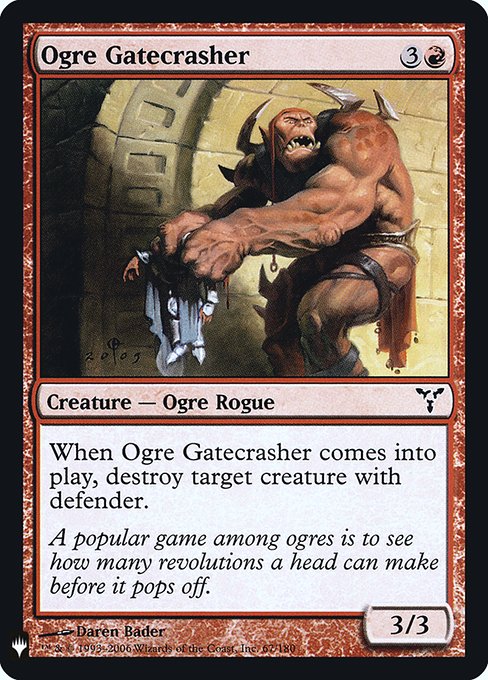 Ogre Gatecrasher [Foil]