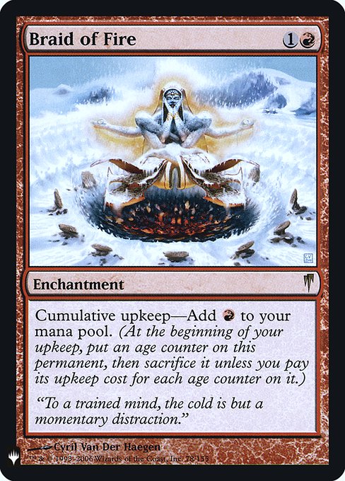 Braid of Fire [Foil]