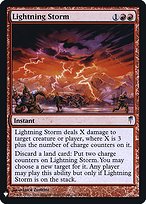 Lightning Storm [Foil]
