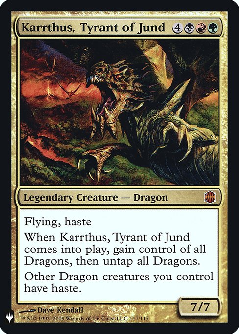 Karrthus, Tyrant of Jund [Foil]