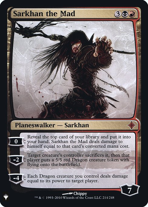Sarkhan the Mad [Foil]