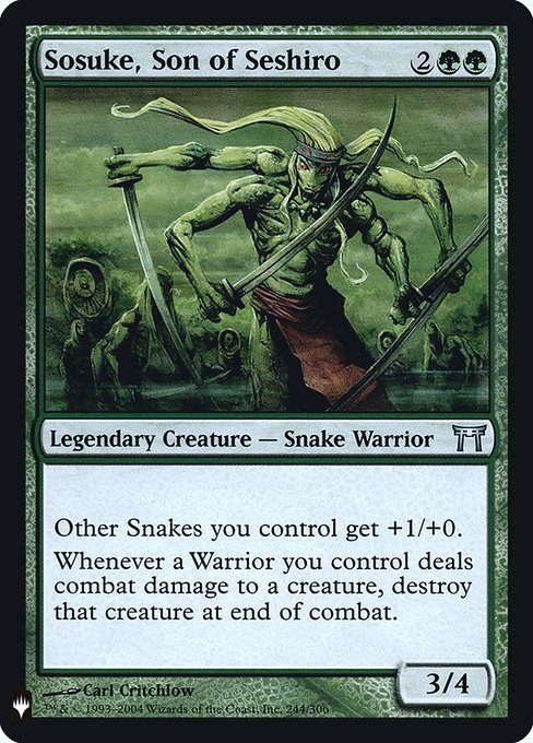 Sosuke, Son of Seshiro [Foil]