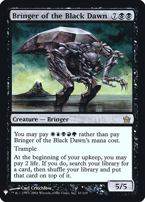 Bringer of the Black Dawn [Foil]