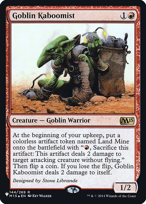 Goblin Kaboomist [Foil]