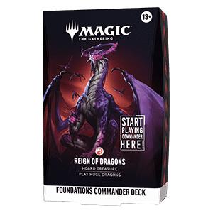 Commander Deck: "Reign Of Dragons" (Foundations Commander)