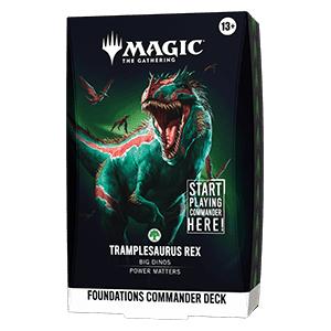 Commander Deck: "Tramplesaurus Rex" (Foundations Commander)